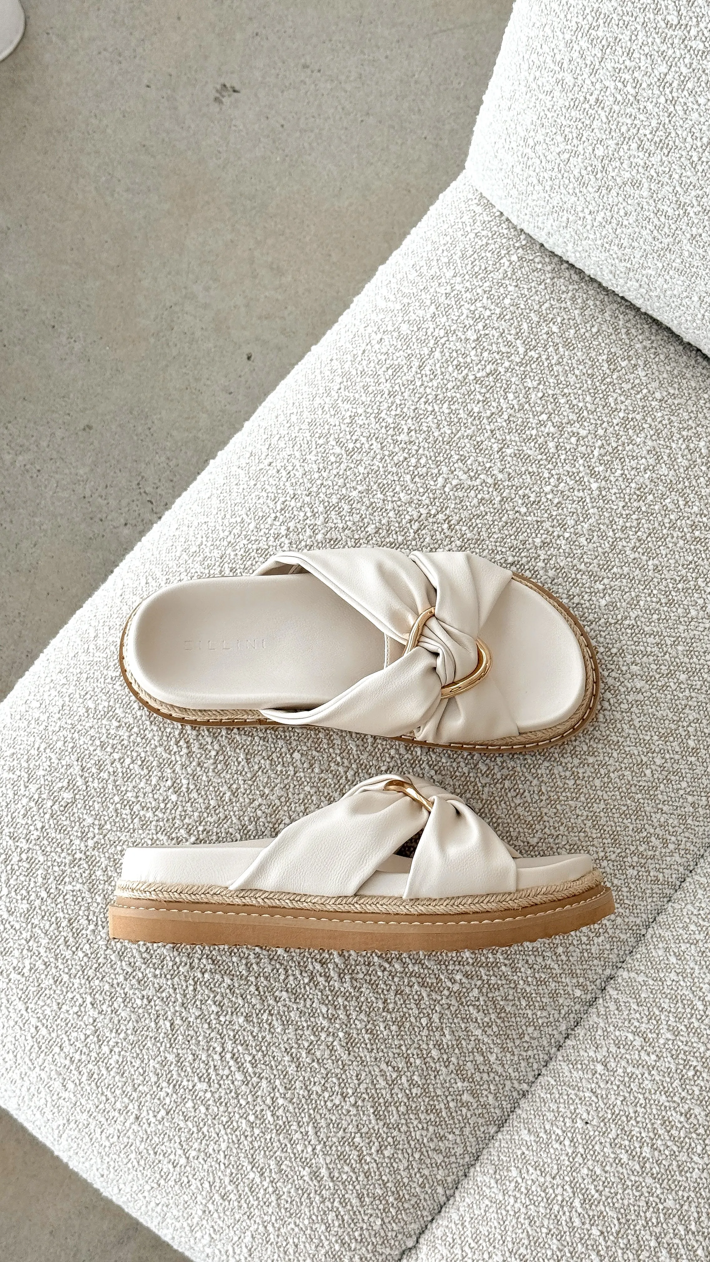 Ambrose Slides - Ivory