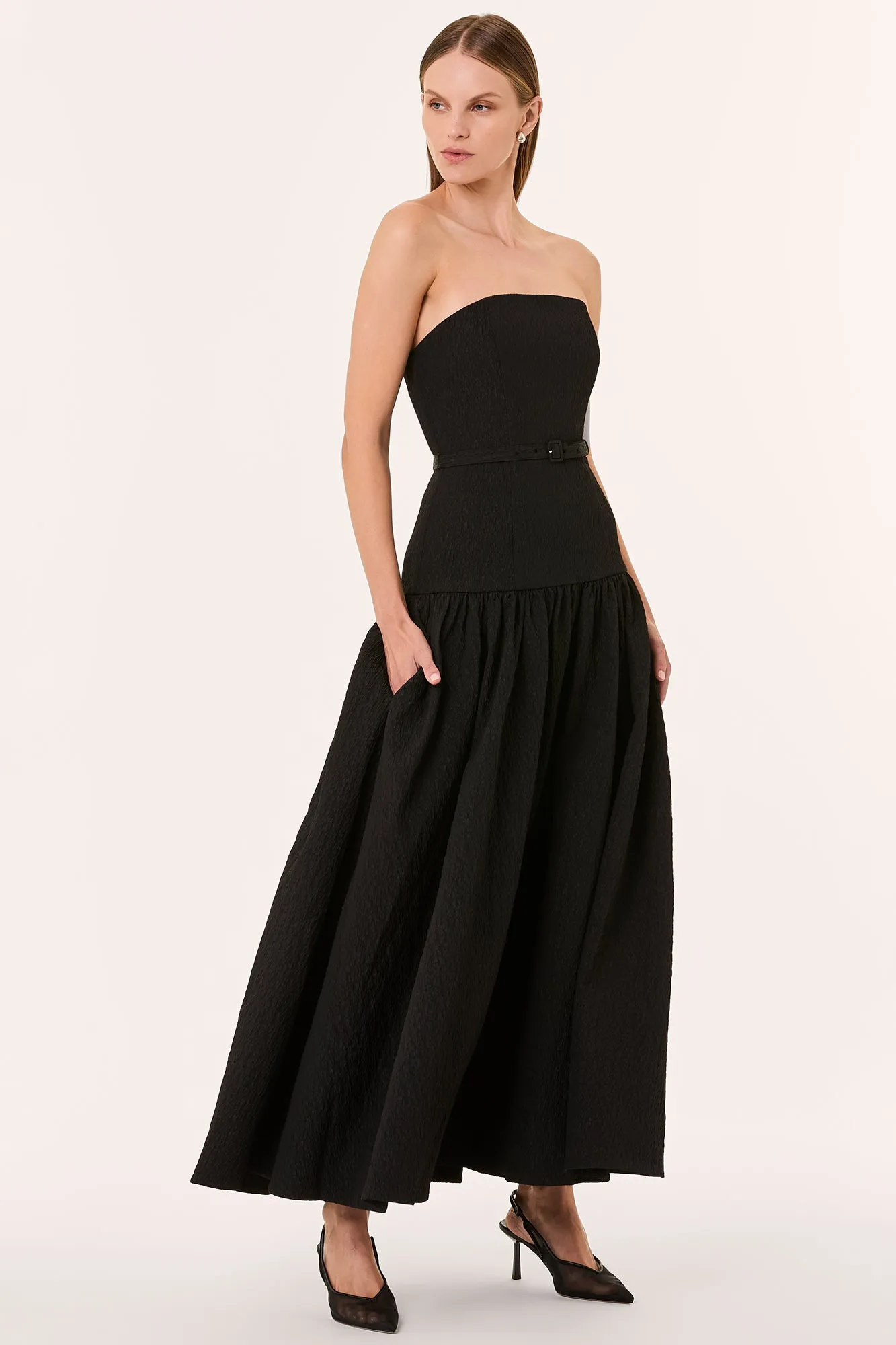 ARETE DRESS - BLACK