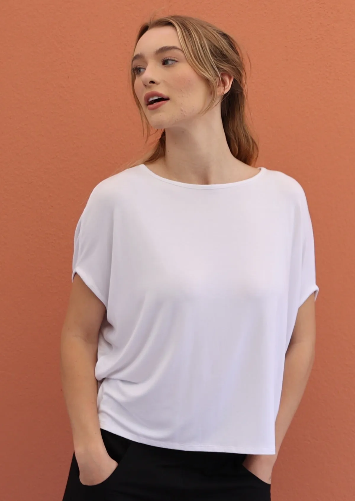 Batwing T-shirt White