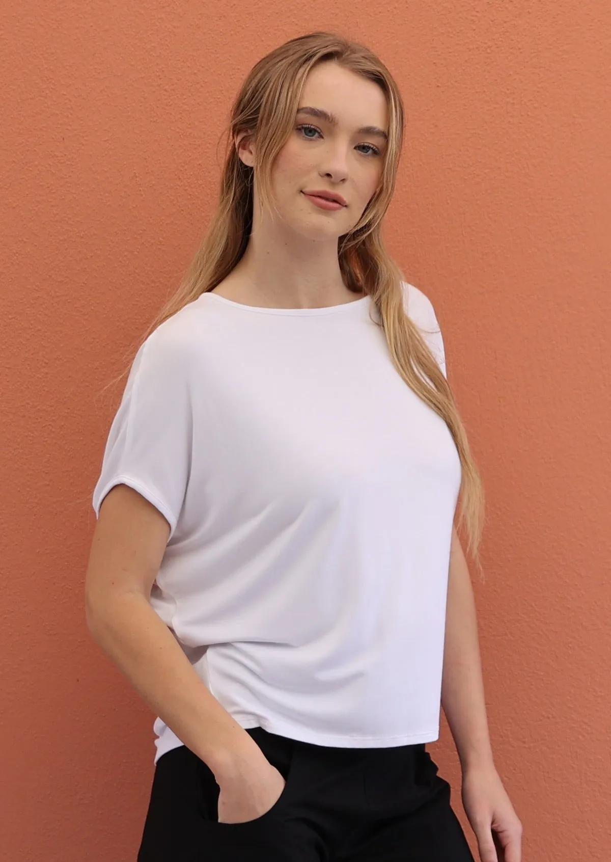 Batwing T-shirt White