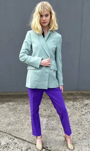 Beatrice B Mint  Wool Jacket
