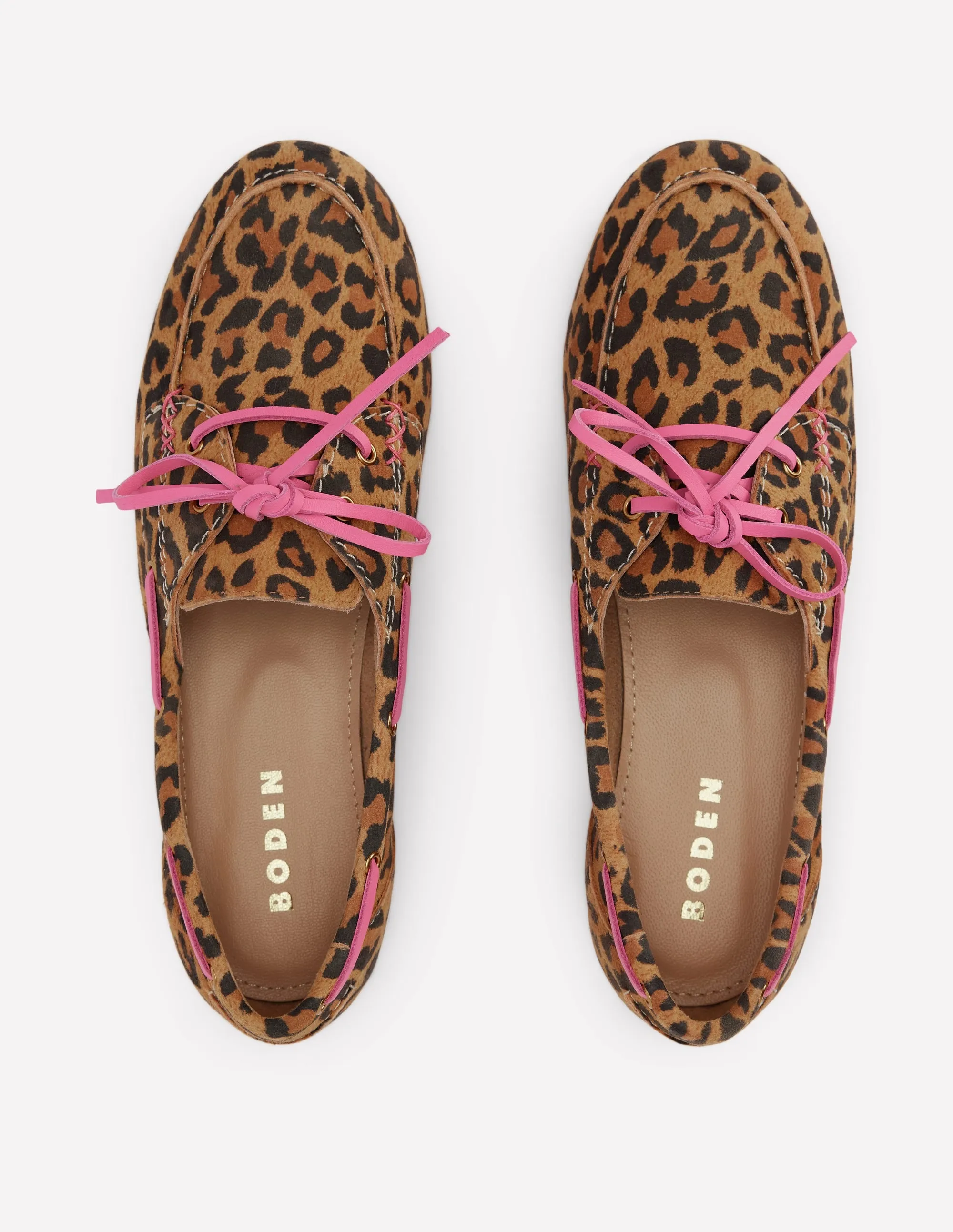 Boat Shoes-Leopard