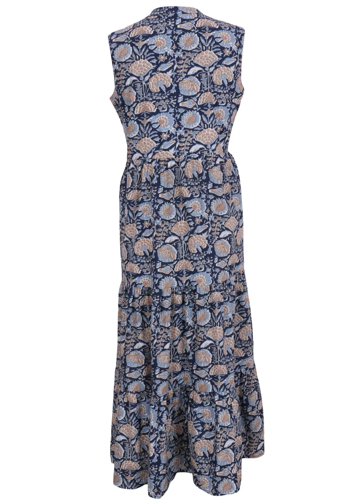 Boho Tiered Maxi Dress Dahlia