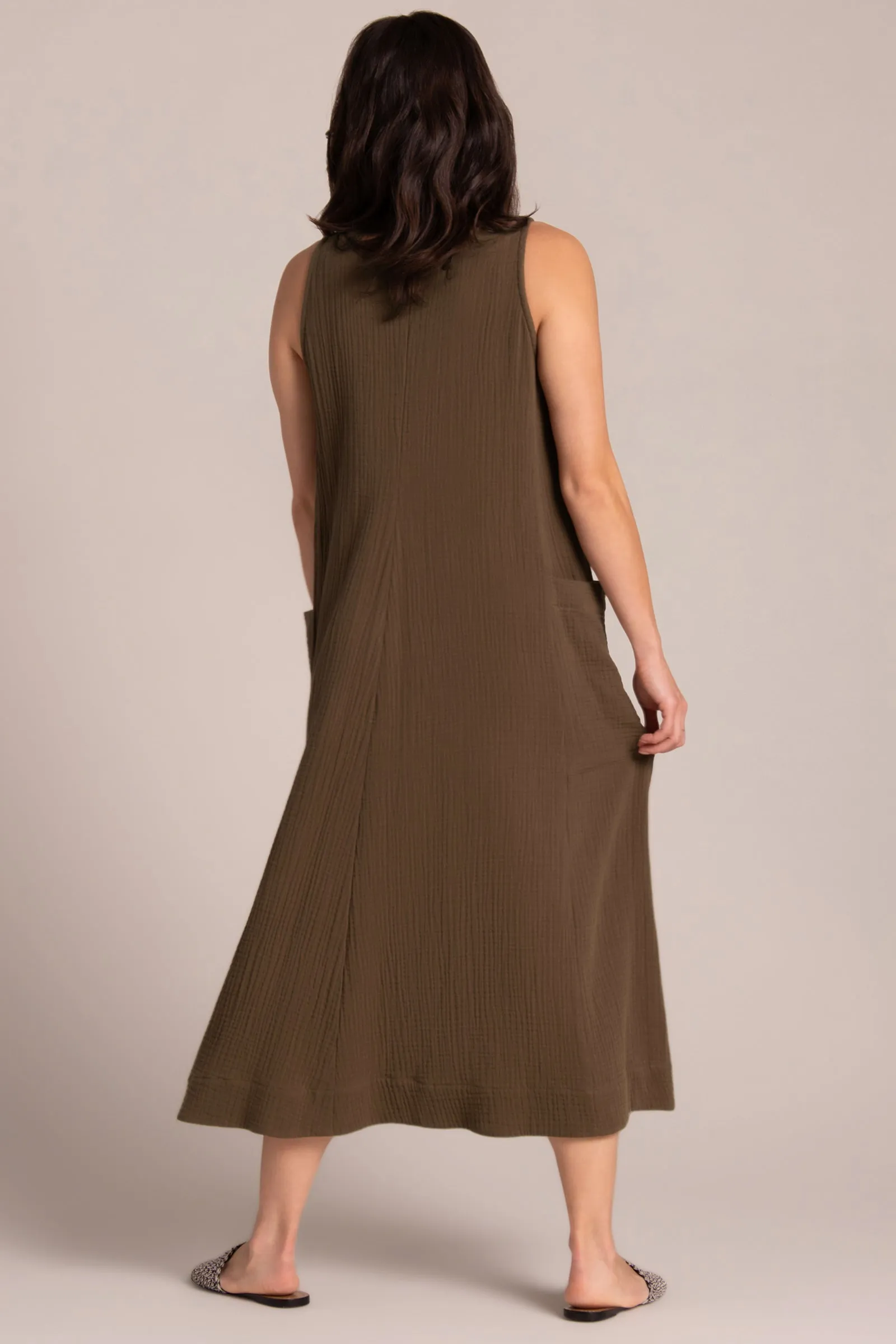 Breeze EZ Flare Dress | Sepia