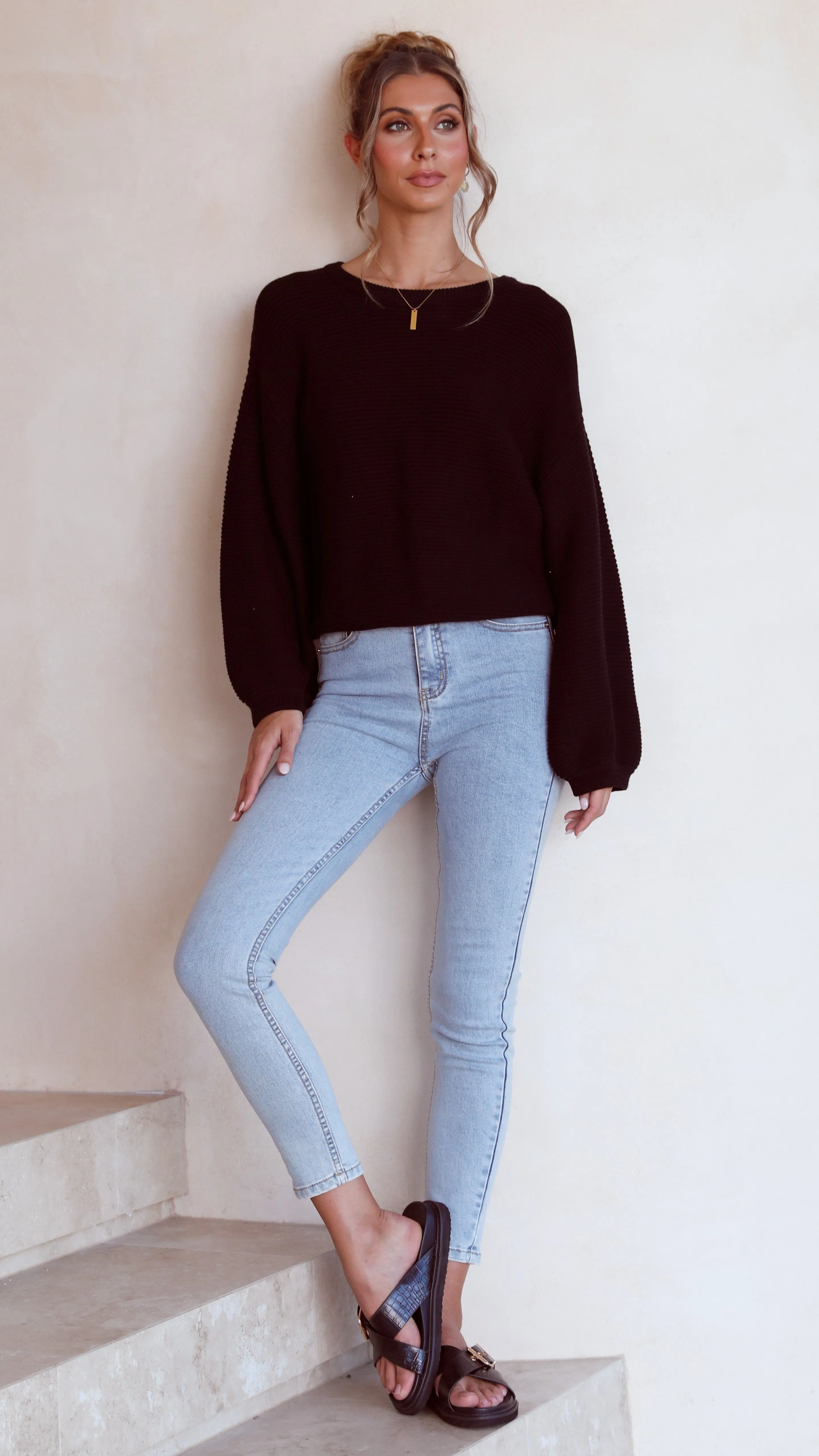 Carmel Knit - Black