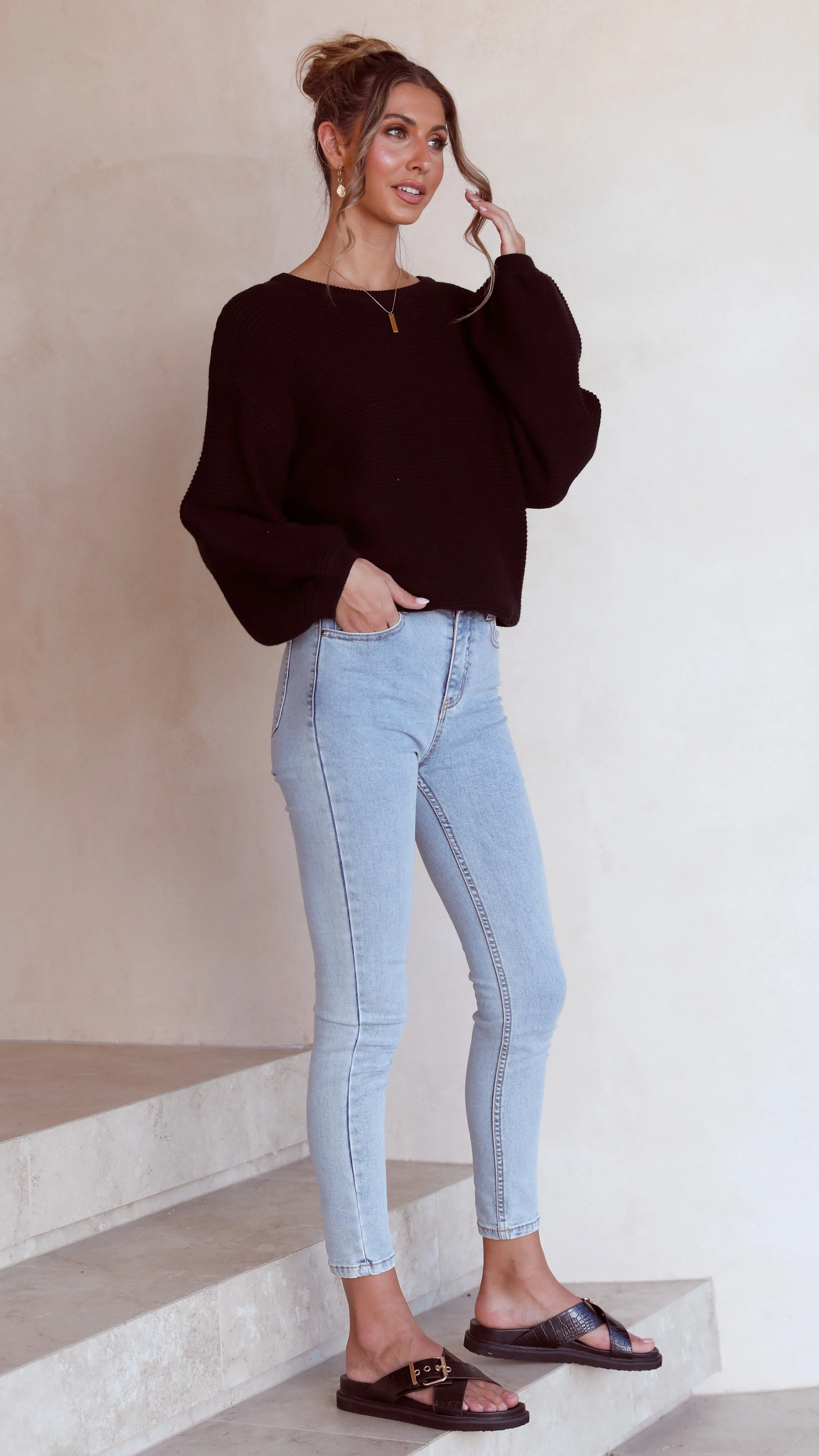 Carmel Knit - Black