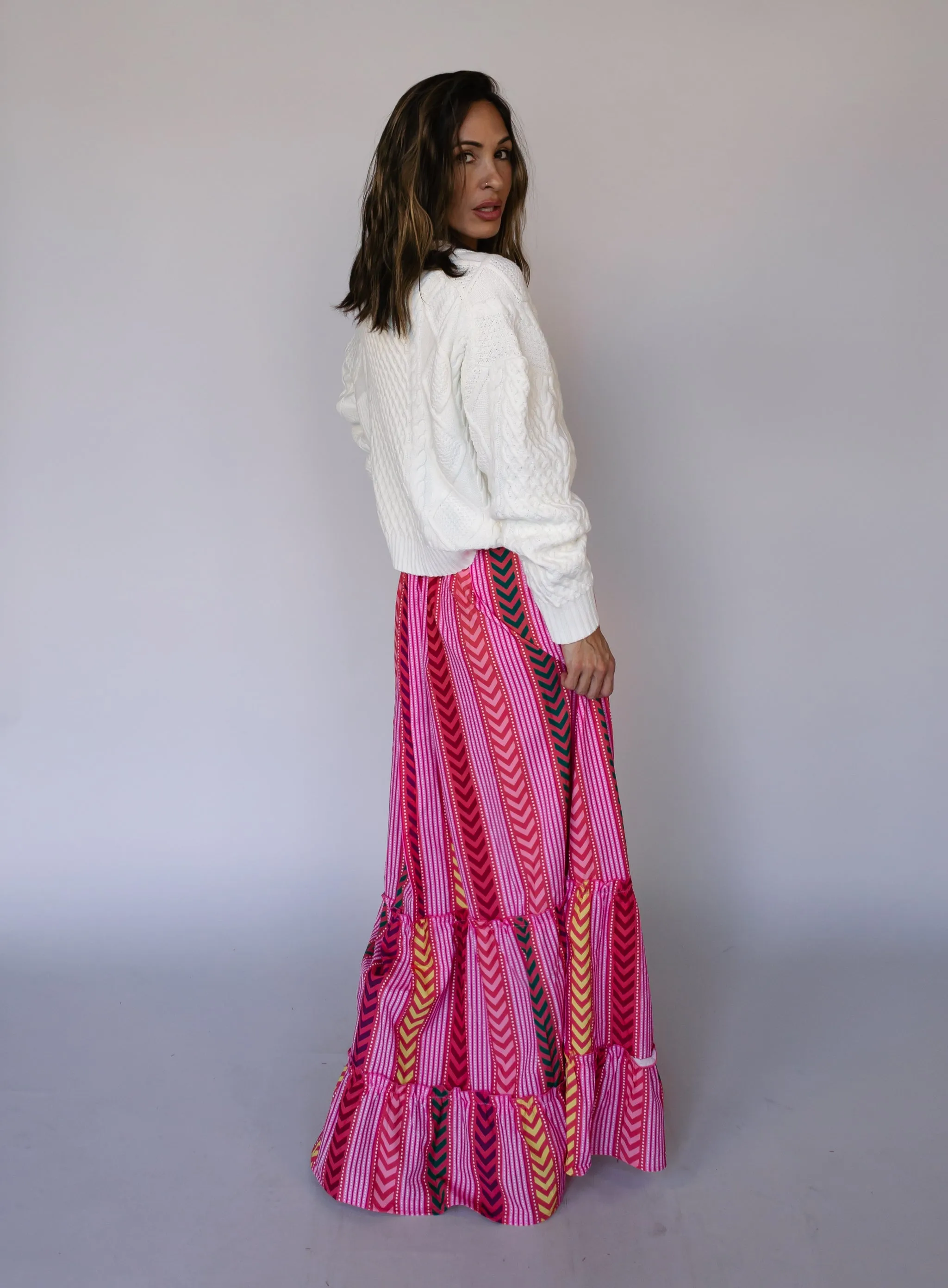Casual Cable Knit Sweater - Final Sale