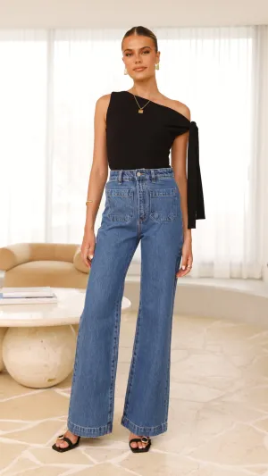 Cavatina Off Shoulder Top - Black