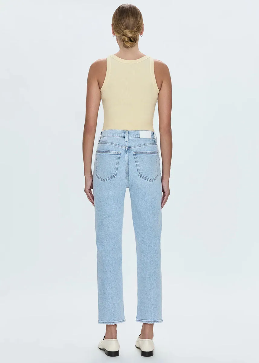 Charlie High Rise Classic Straight Ankle - Sun-Kissed