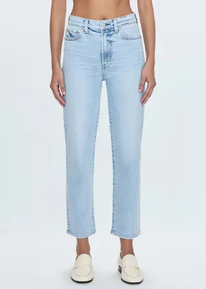 Charlie High Rise Classic Straight Ankle - Sun-Kissed
