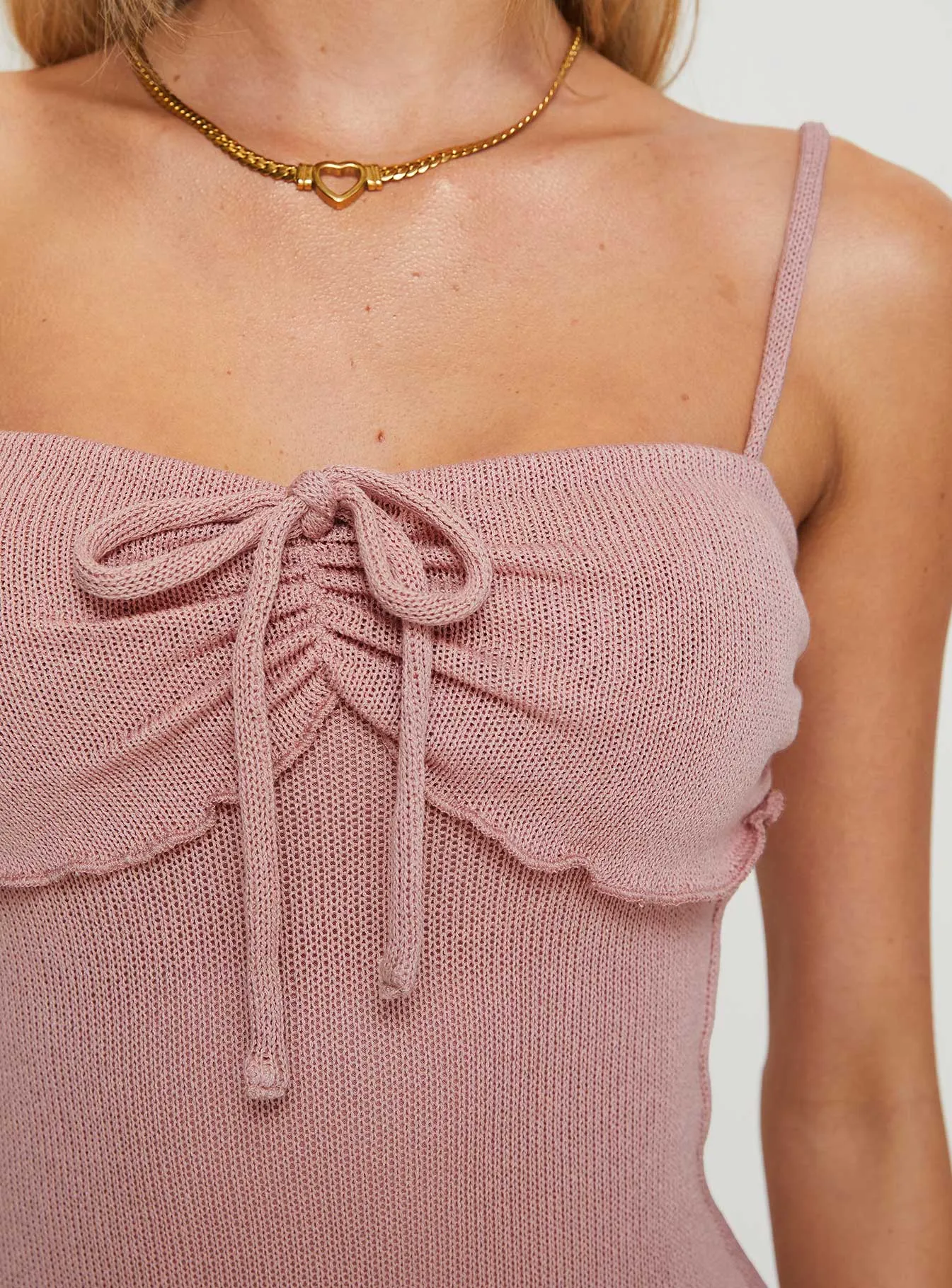 Cipher Mini Dress Pink