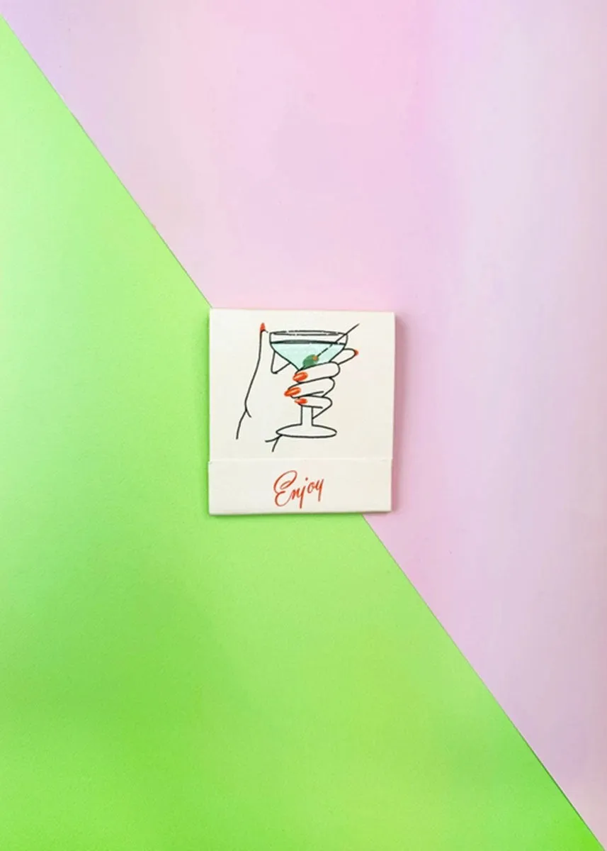 Dirty Martini Matchbook