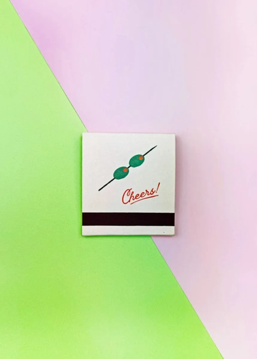 Dirty Martini Matchbook