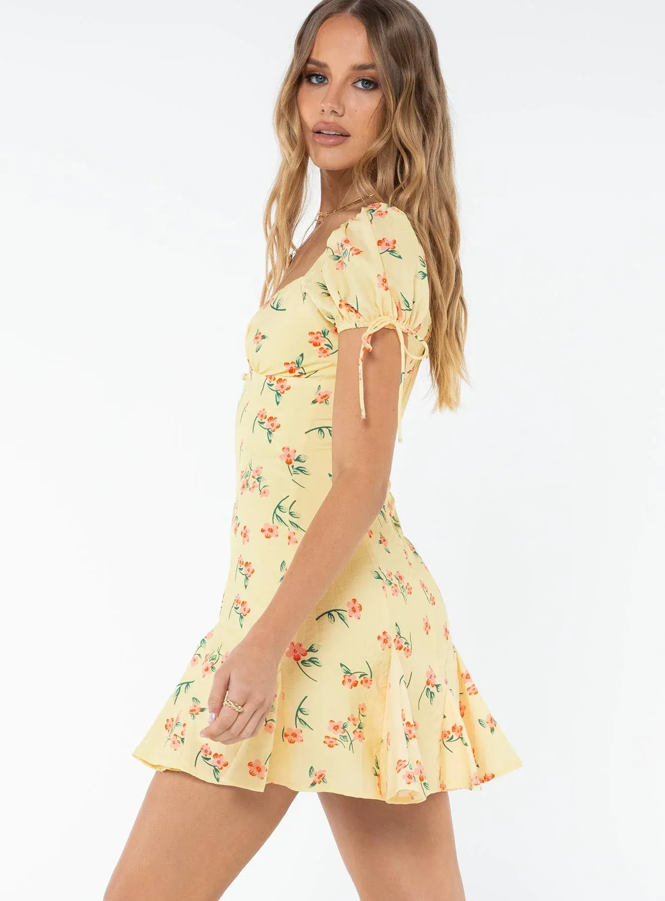 Draya Mini Dress Yellow