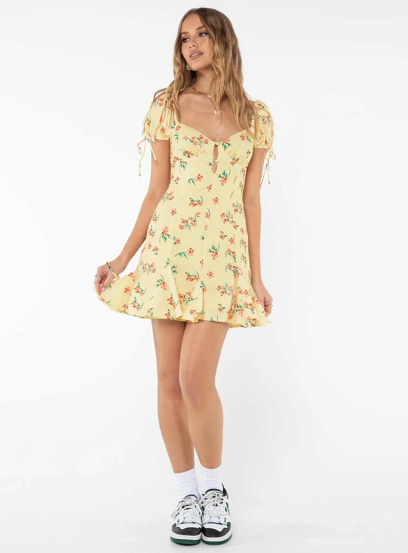 Draya Mini Dress Yellow