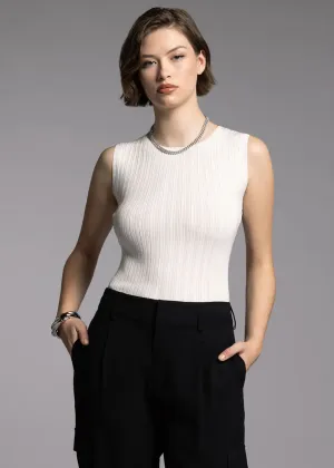 Eleanor Tank - Blanc