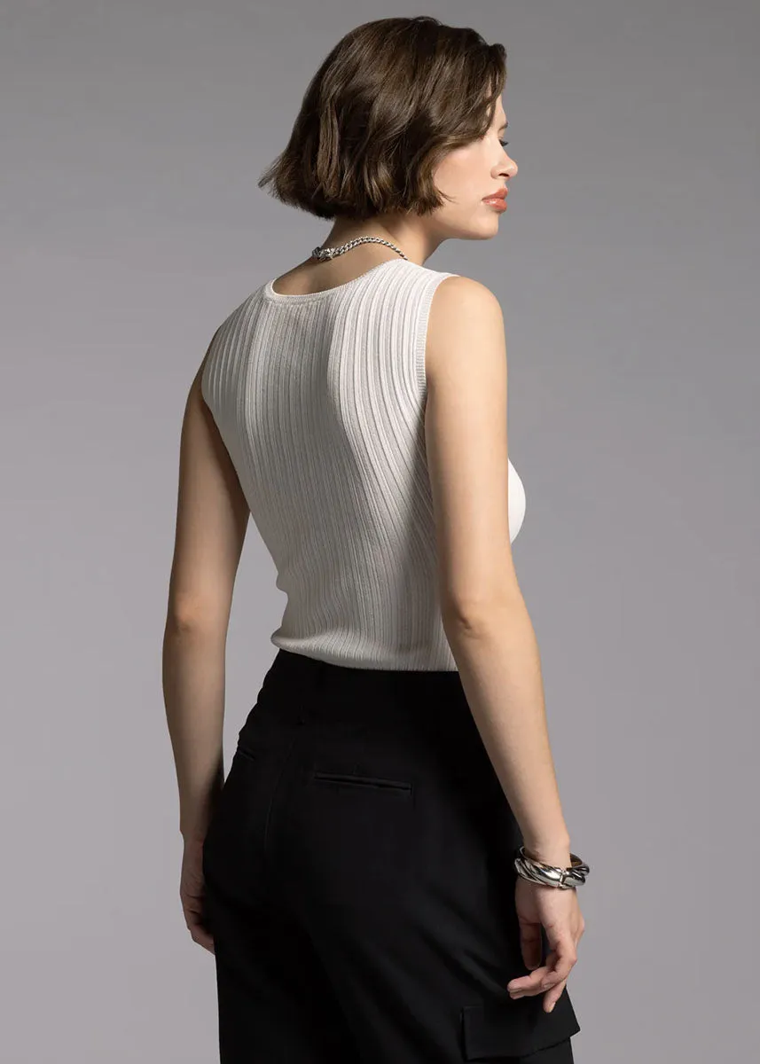 Eleanor Tank - Blanc
