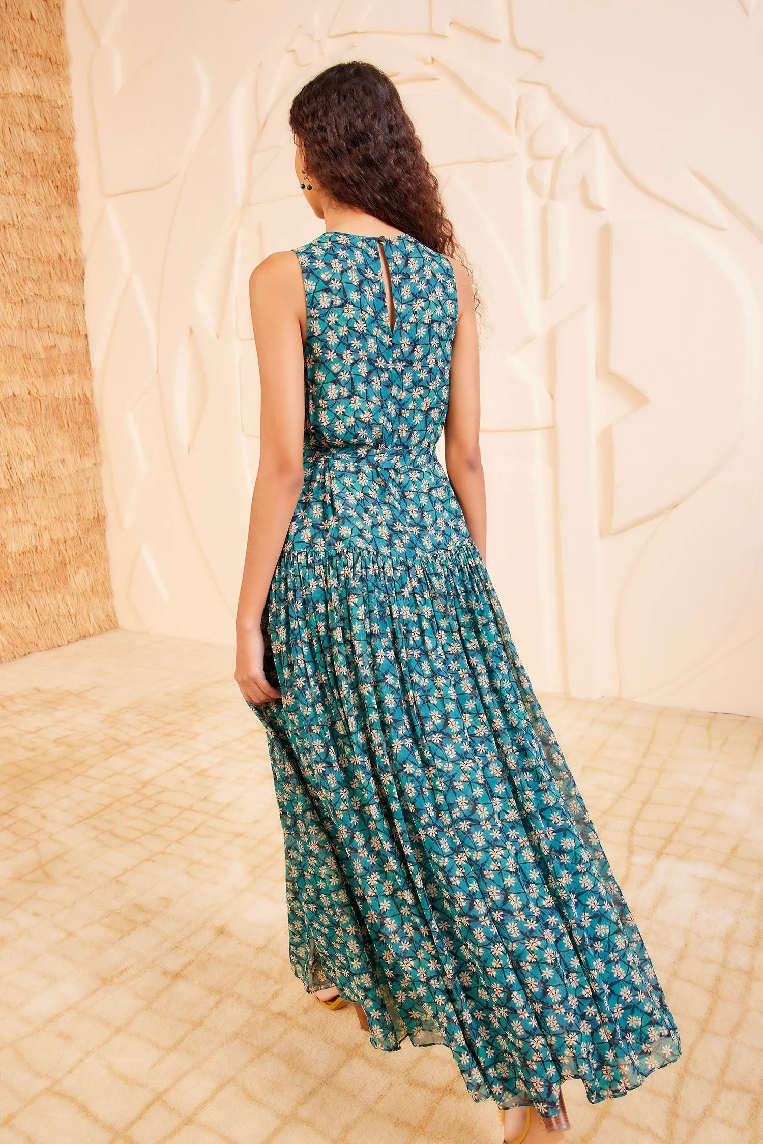 Eleni Dress - Clematis