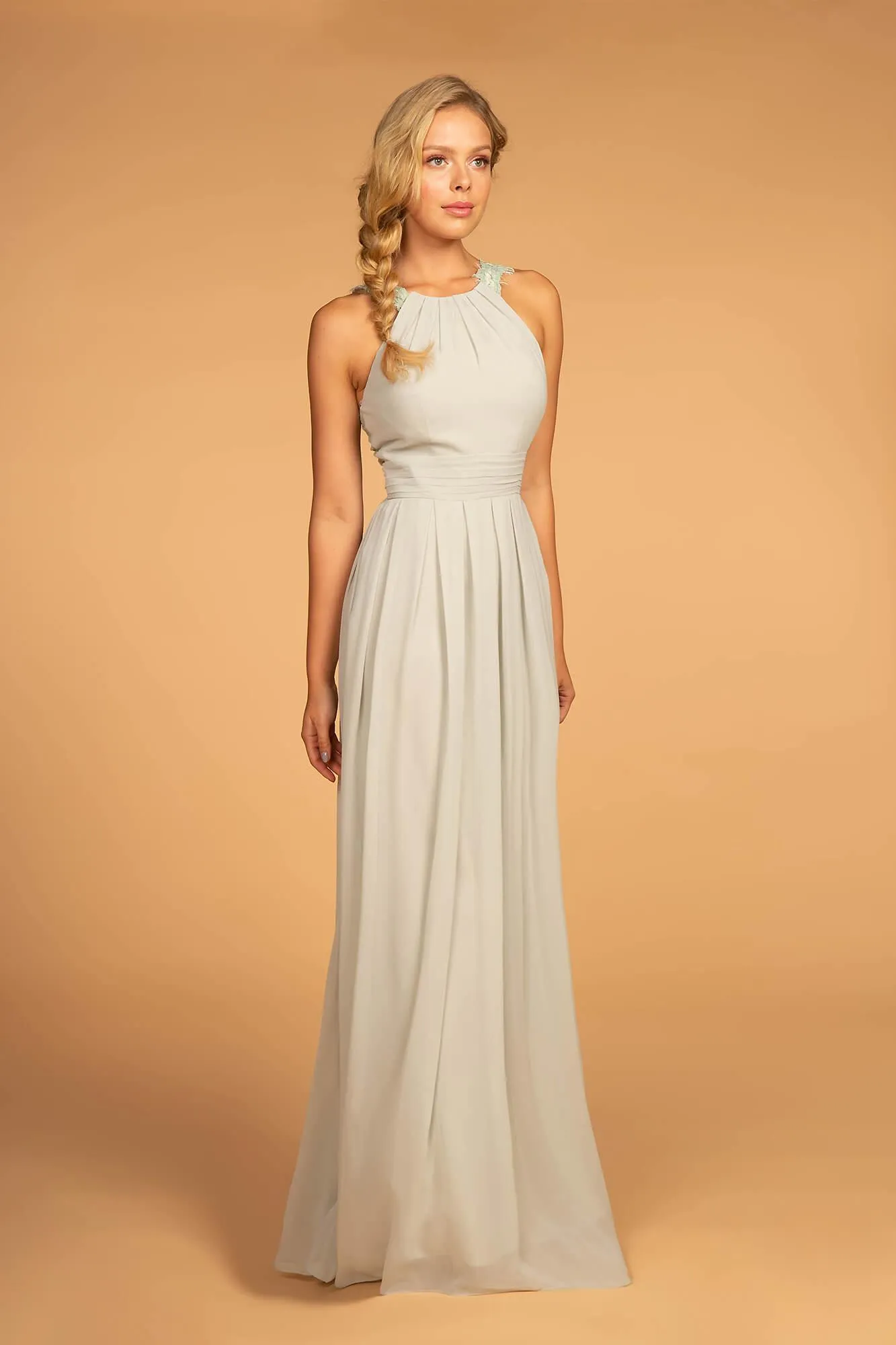 Evening Bridesmaid Long Formal Dress