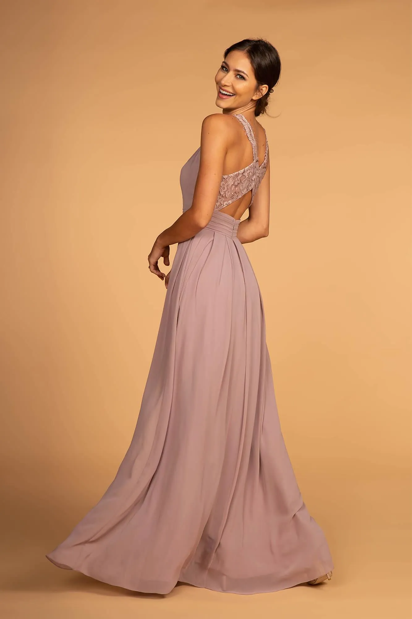 Evening Bridesmaid Long Formal Dress