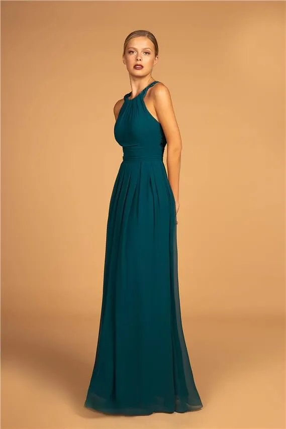 Evening Bridesmaid Long Formal Dress
