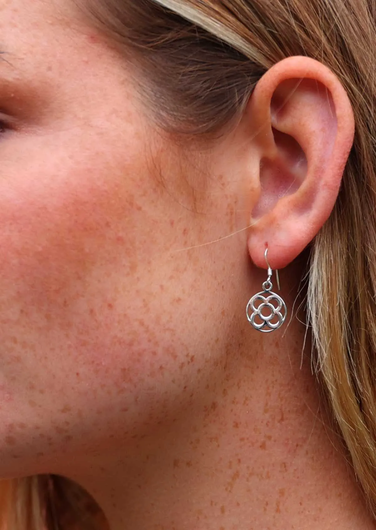 Evening Primrose Silver Earrings