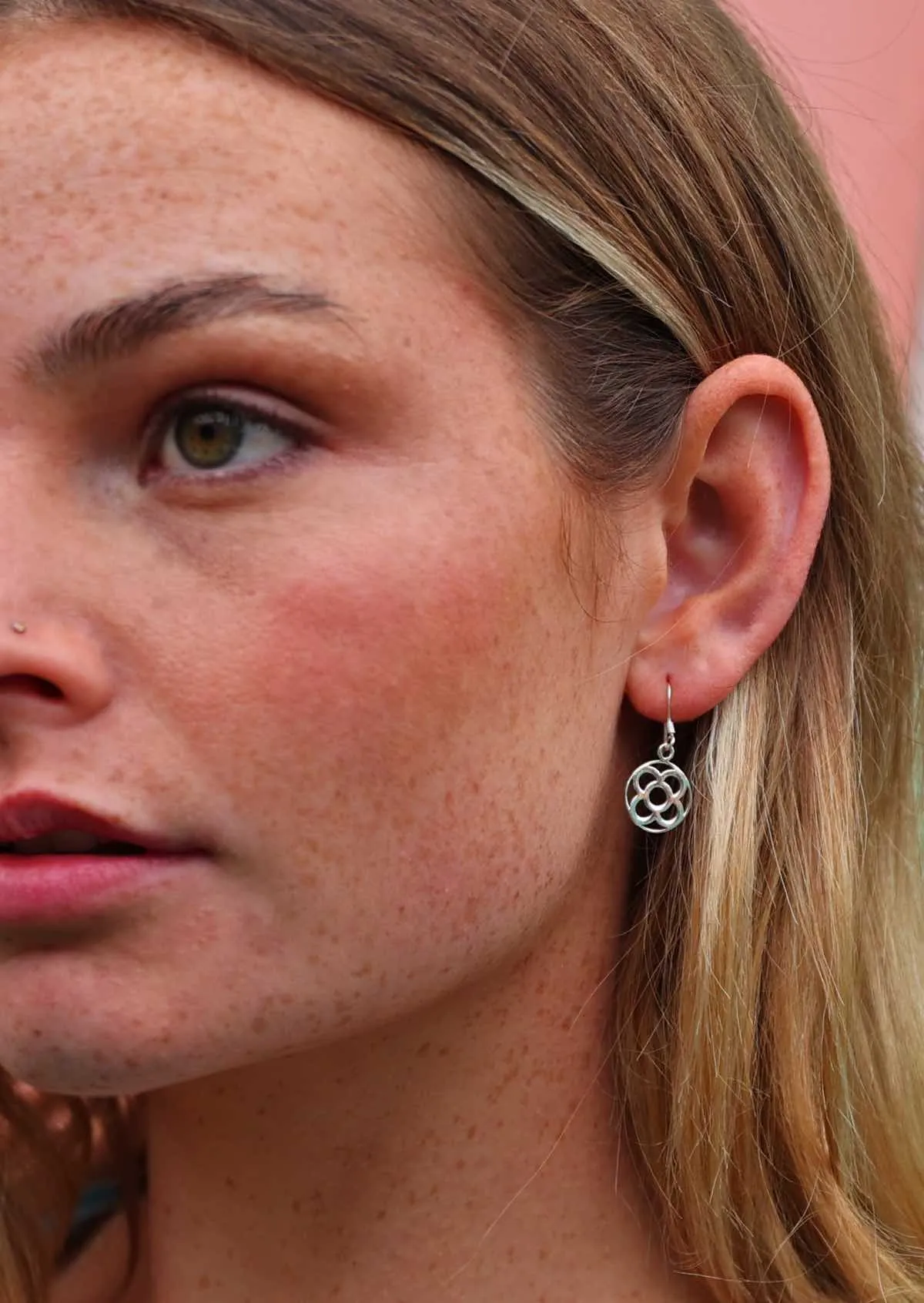 Evening Primrose Silver Earrings