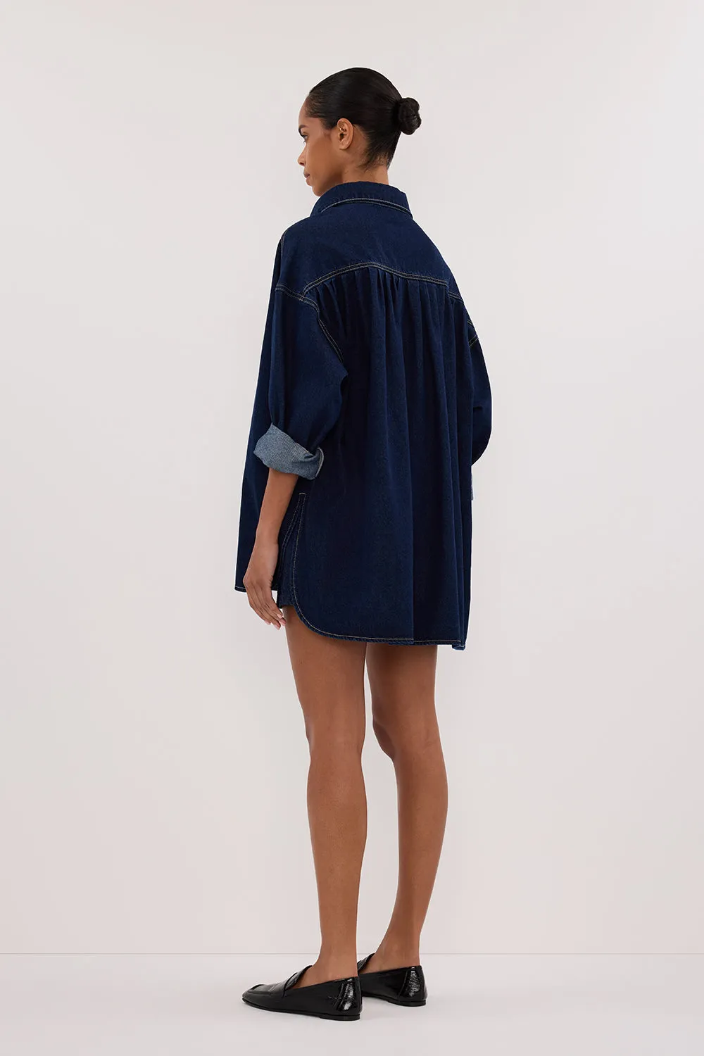 FINN INDIGO DENIM SHORT