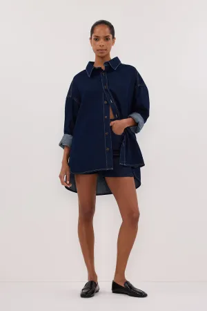 FINN INDIGO DENIM SHORT
