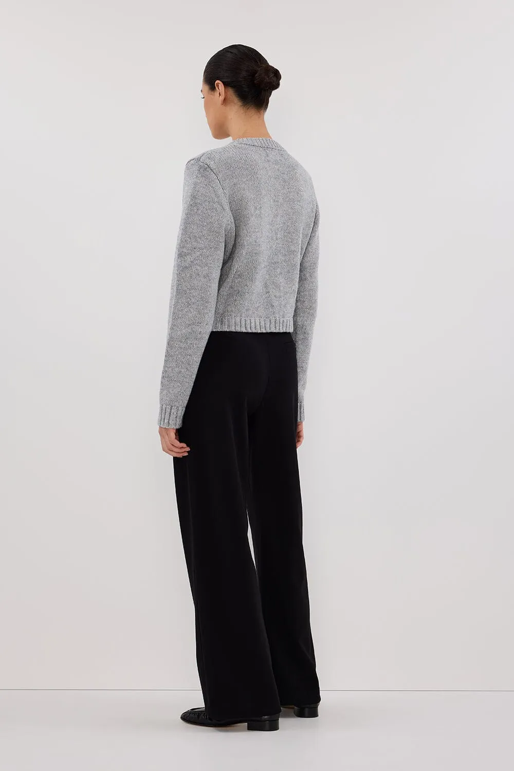 FOSTER SILVER MARLE KNIT CARDIGAN