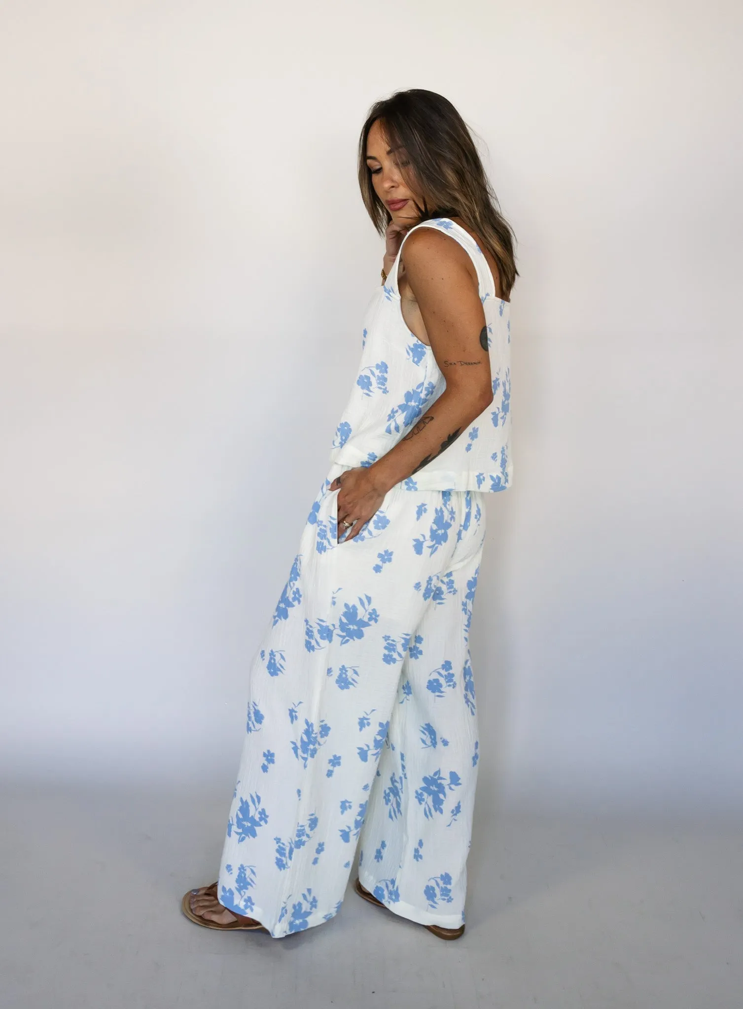 Hayes Floral Tank - Final Sale