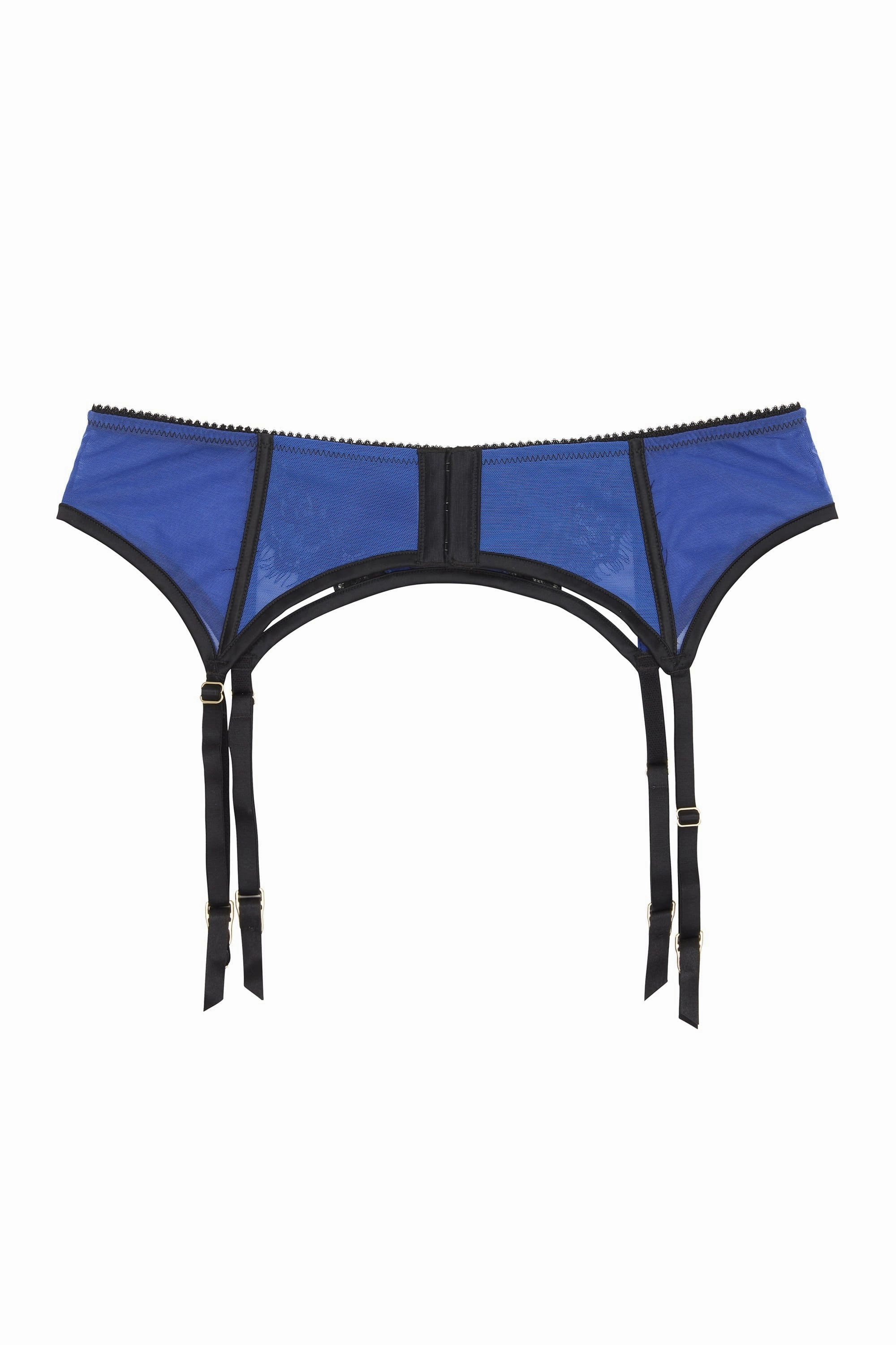 Indigo Lace Picot Suspender