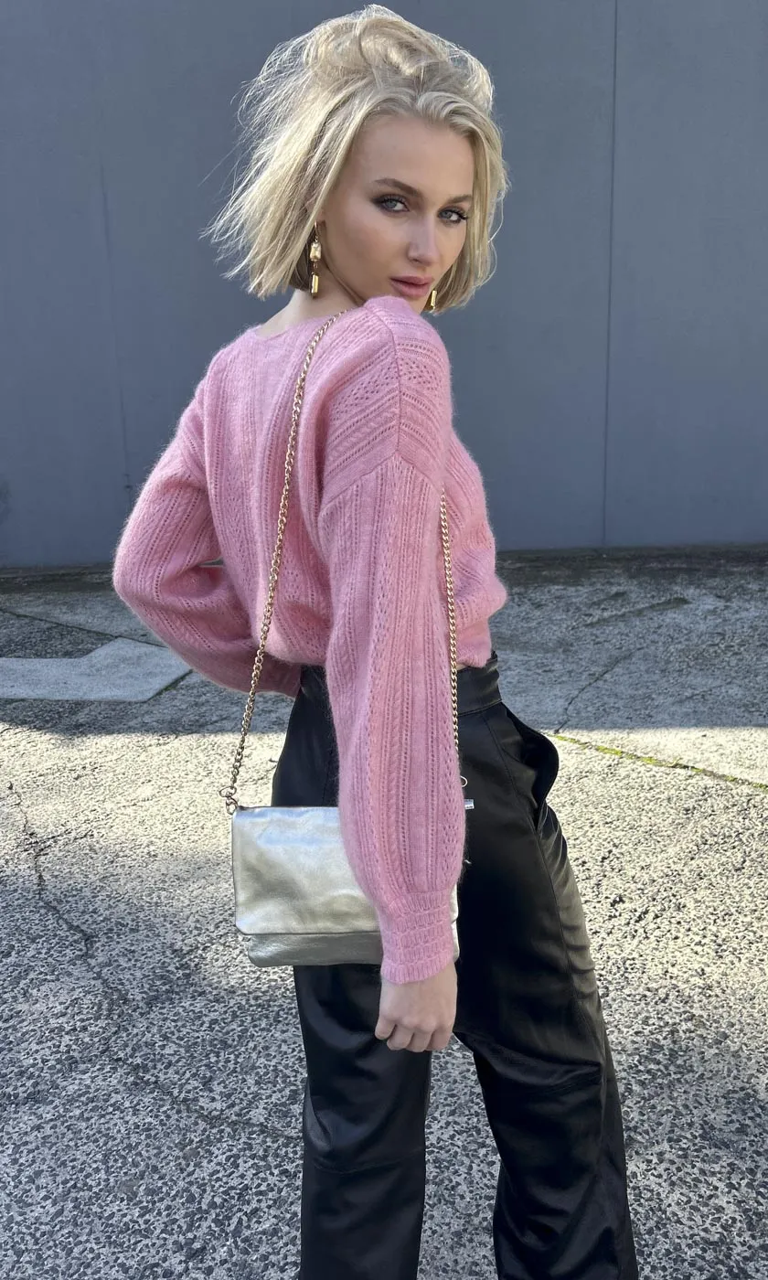 Ivanka Cross Reversible Knit