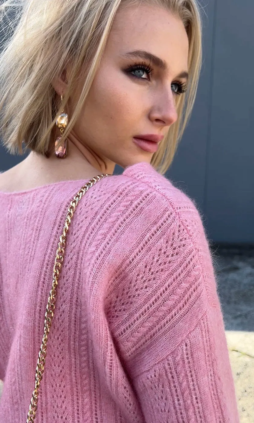 Ivanka Cross Reversible Knit