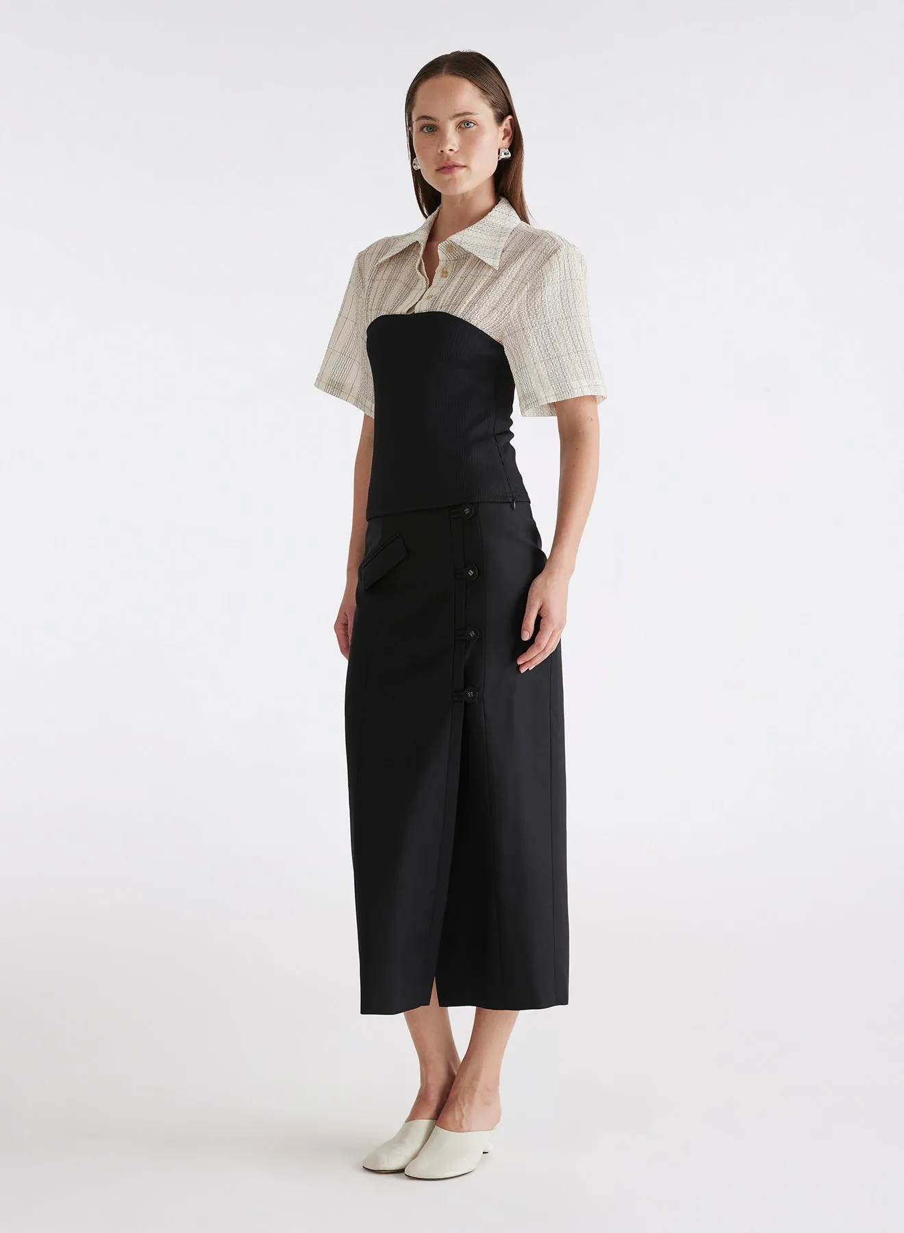 JORDYN SKIRT (BLACK )
