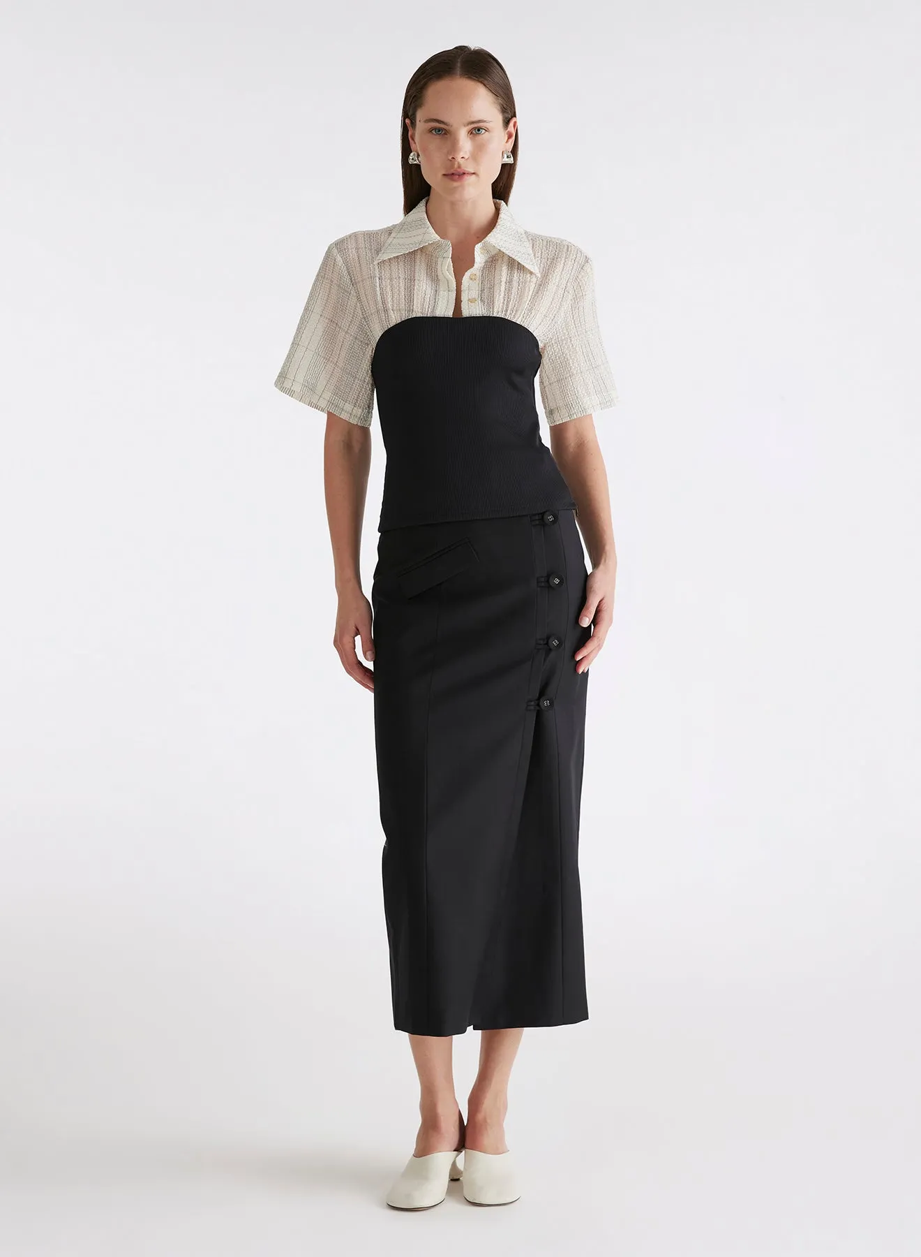 JORDYN SKIRT (BLACK )