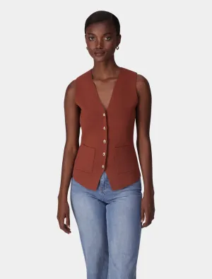 Laura Knitted Waistcoat
