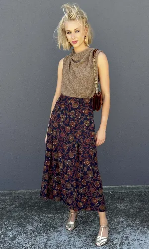 Momoni Takuma Longer length Silk Skirt