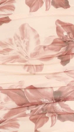 Natalia Midi Dress - Beige Floral