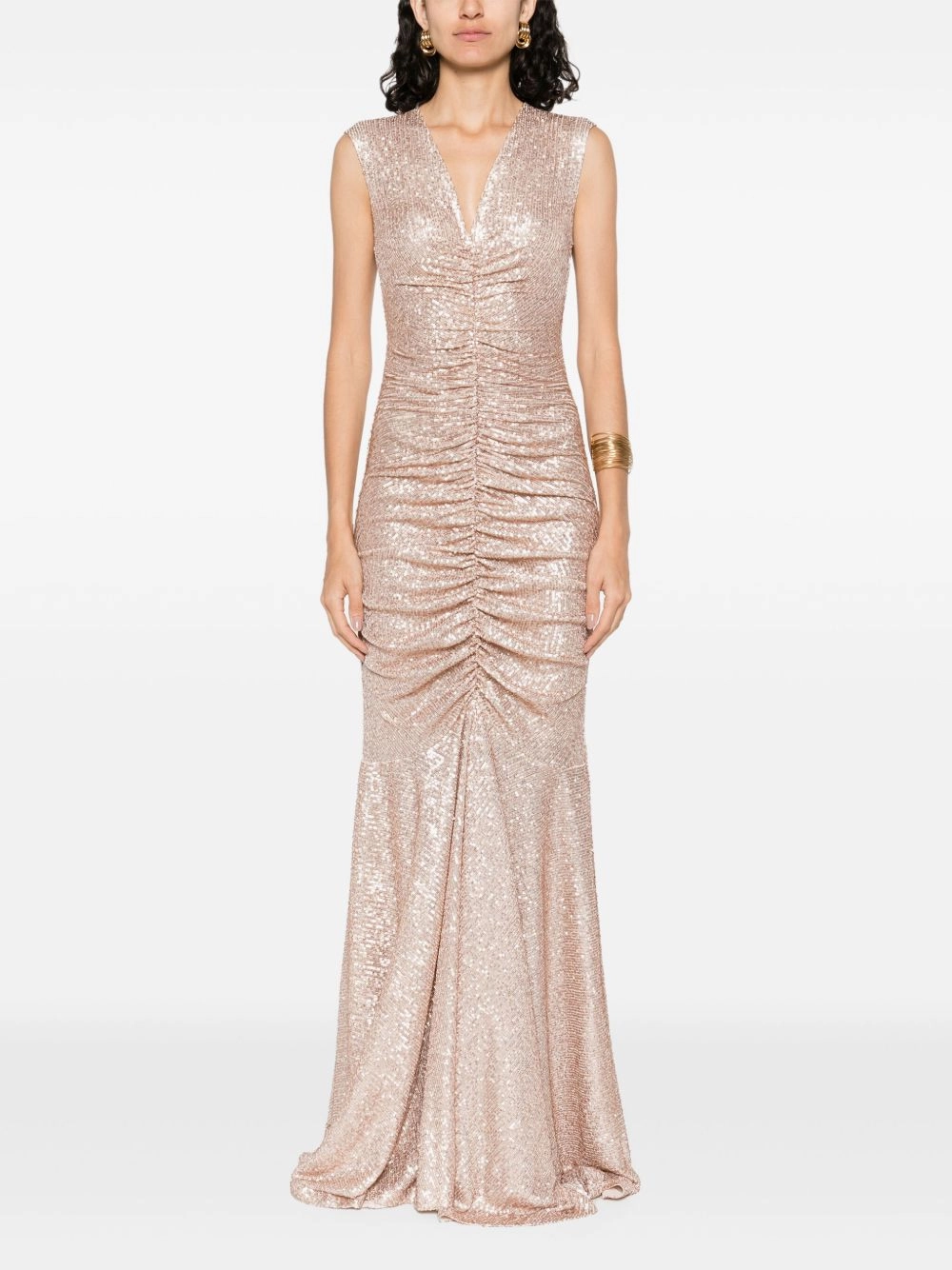 Norma Kamali Women's Dresses Powder