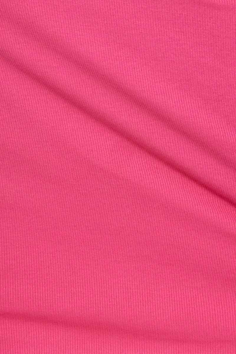 Pink Midi Dress Sleeveless