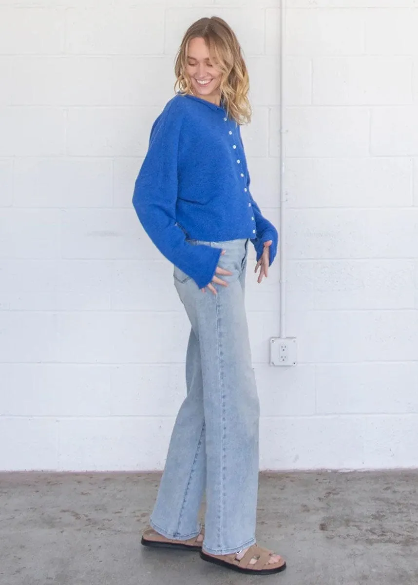 Piper Cardigan - Blue