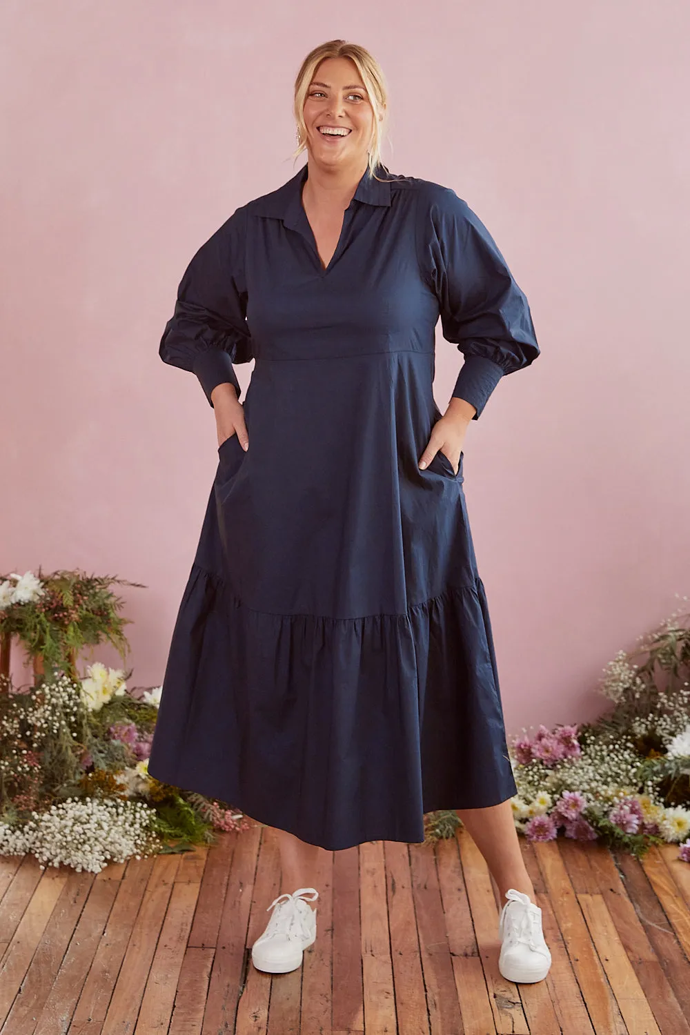 Sabre V-Neck Dress - COMBINED LISTING
