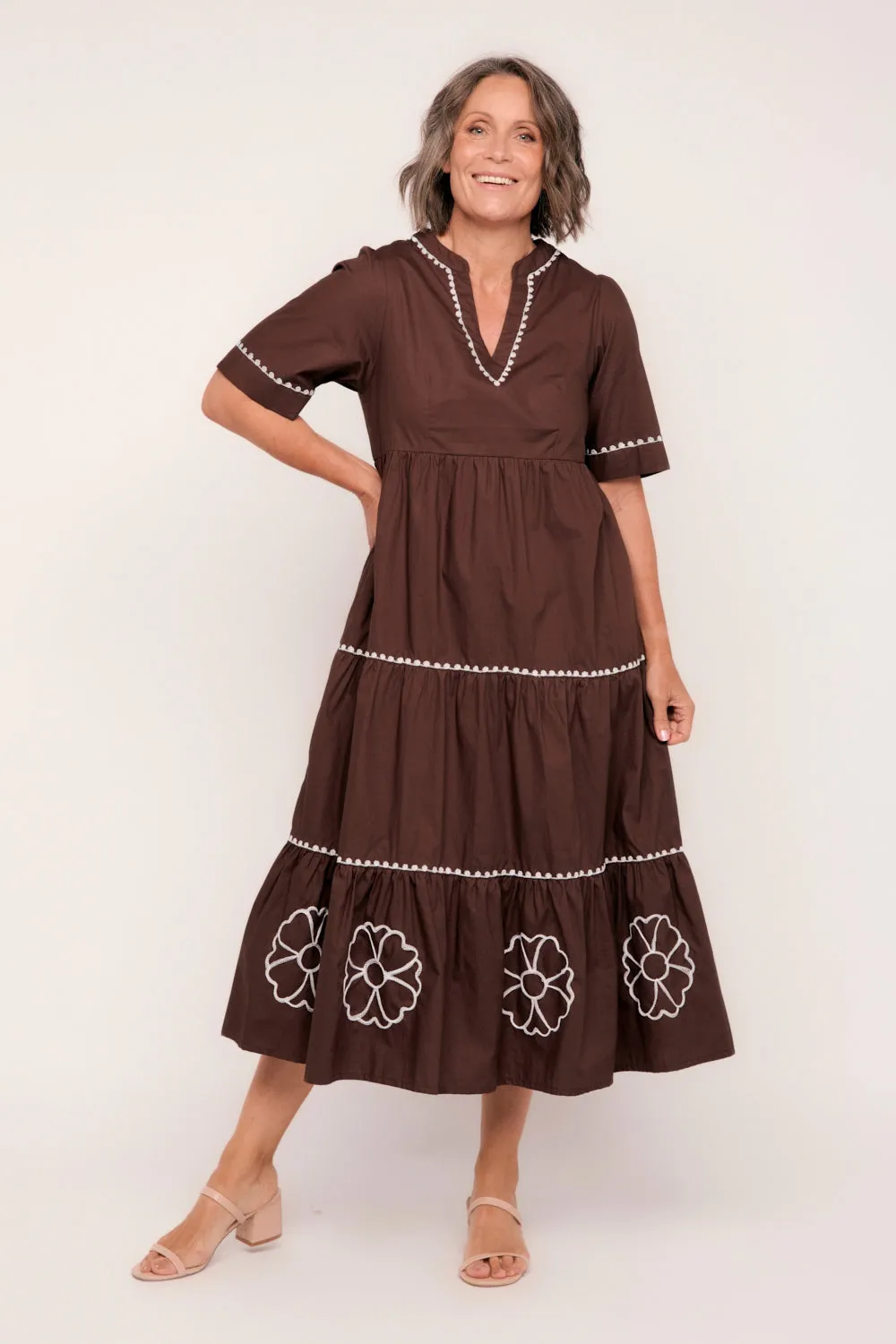 Sabre V-Neck Dress - COMBINED LISTING