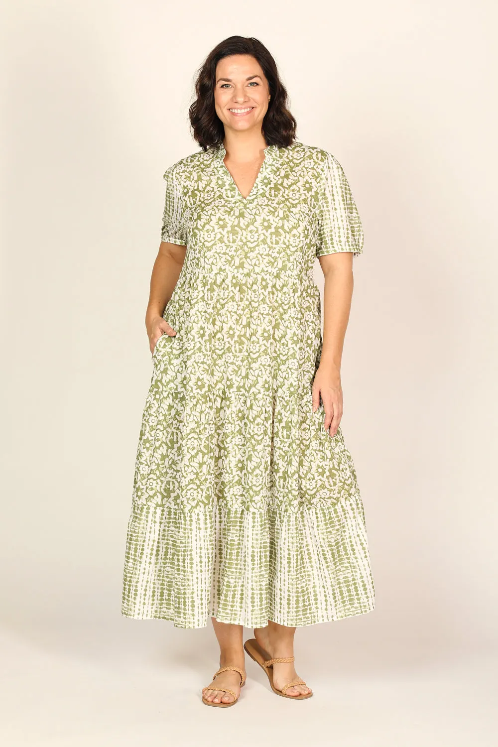 Sabre V-Neck Dress - COMBINED LISTING