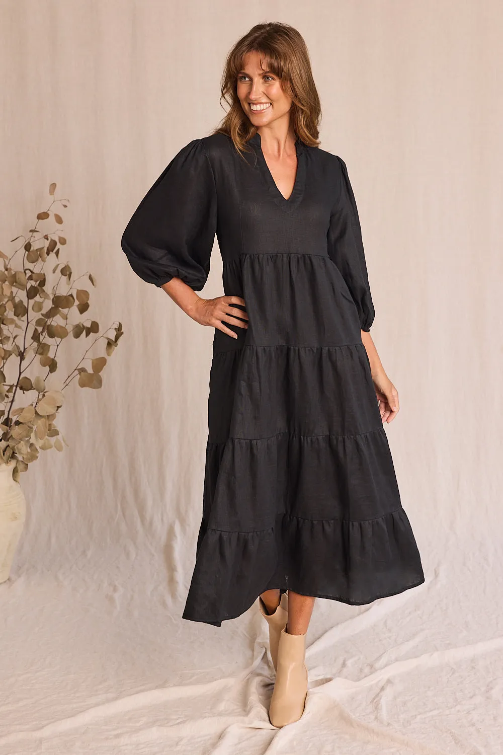 Sabre V-Neck Dress - COMBINED LISTING