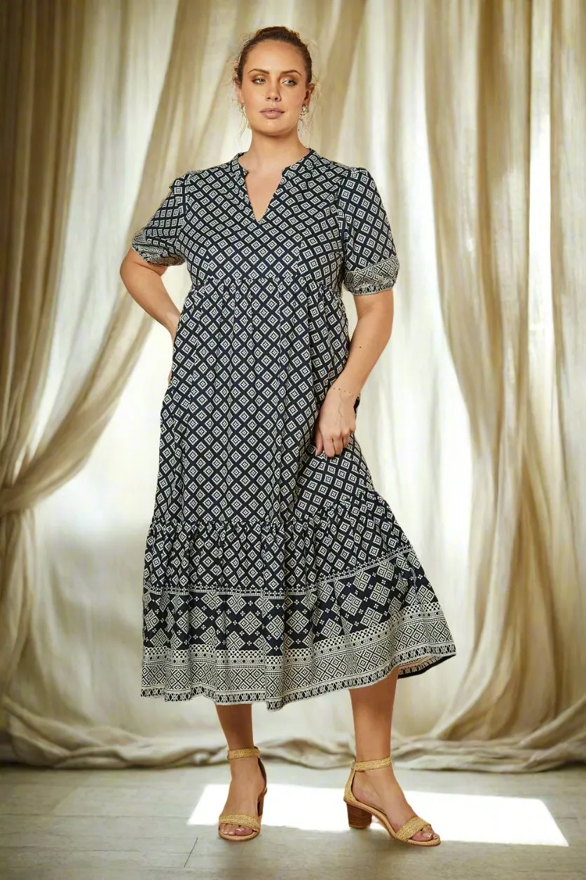 Sabre V-Neck Dress - COMBINED LISTING