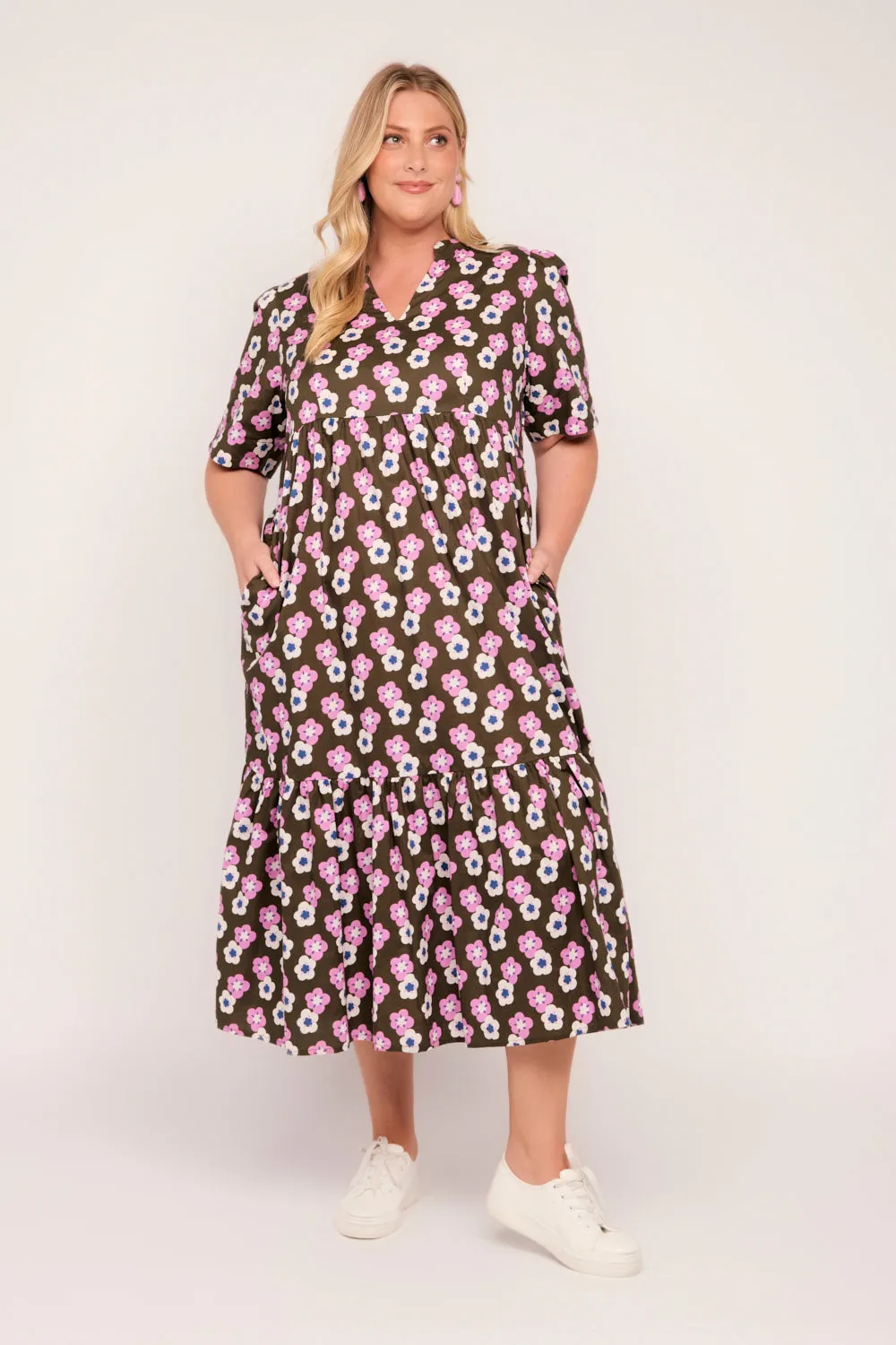 Sabre V-Neck Dress - COMBINED LISTING
