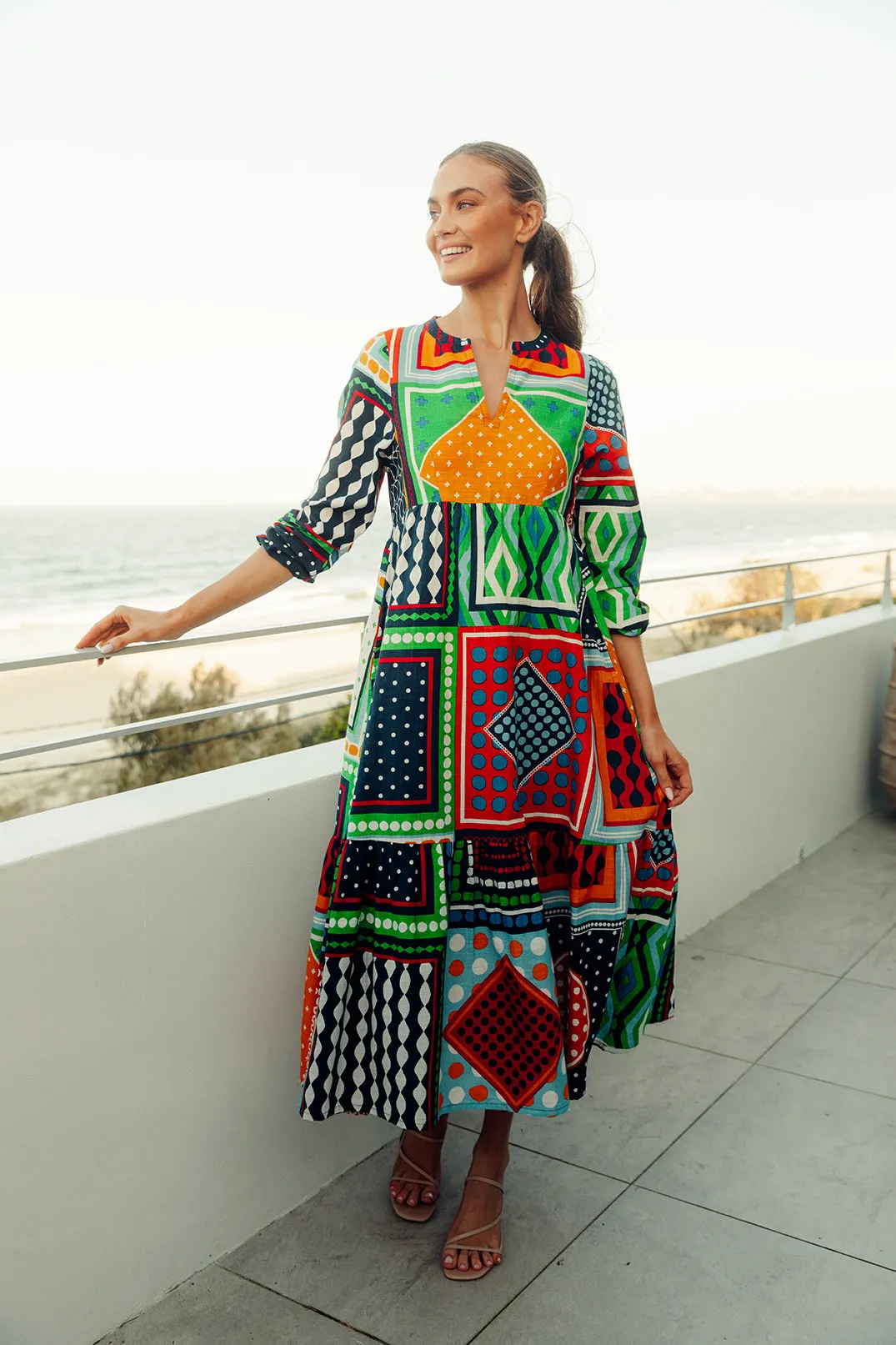 Sabre V-Neck Dress - COMBINED LISTING