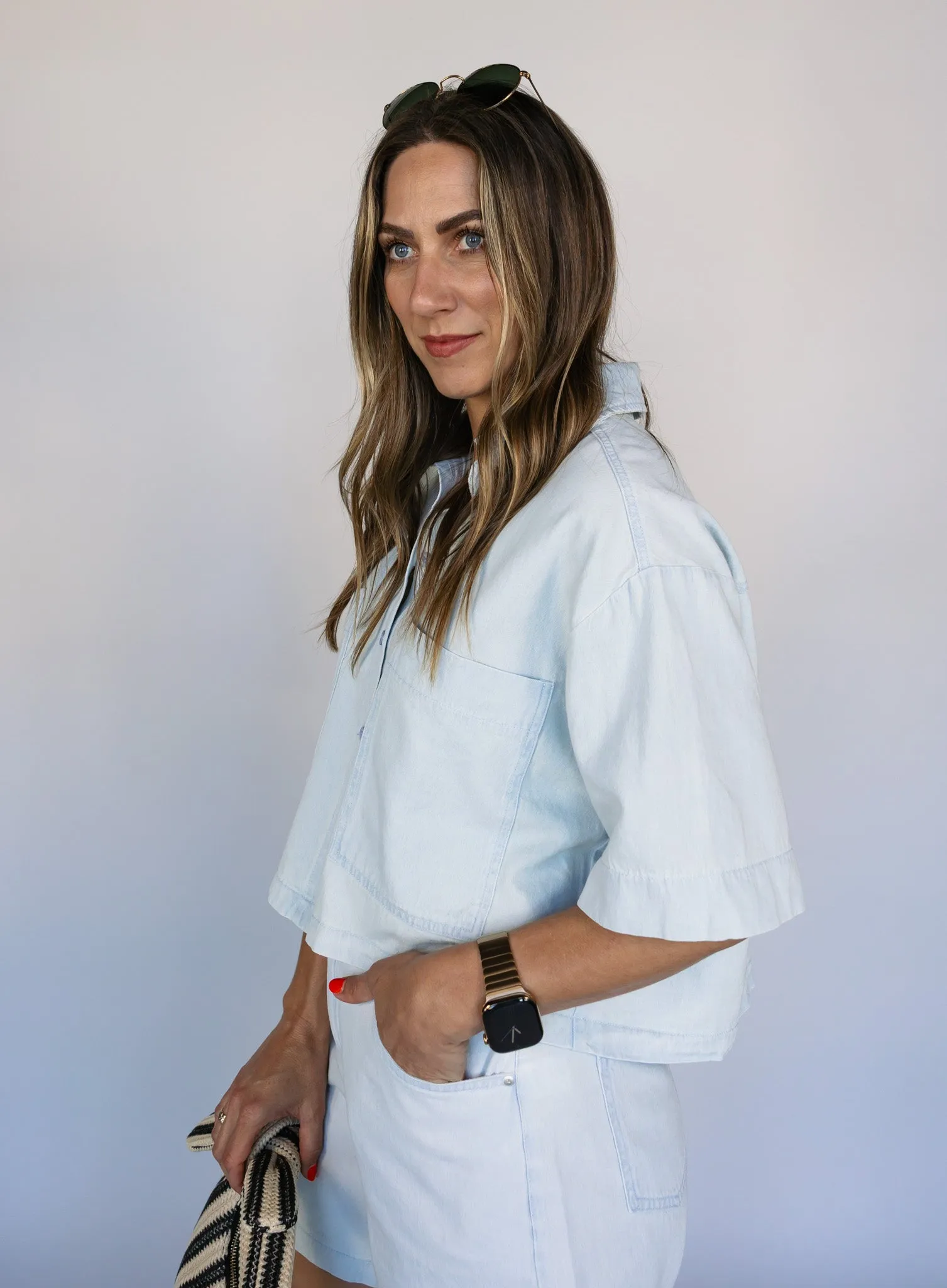 Sage The Label: Good Morning Denim Shirt